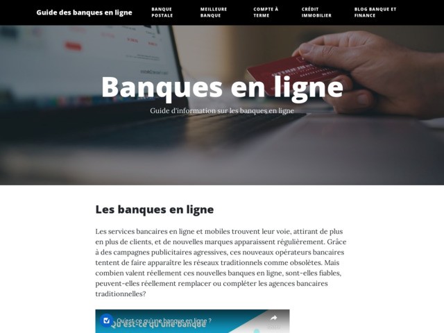 Tout savoir sur les banques