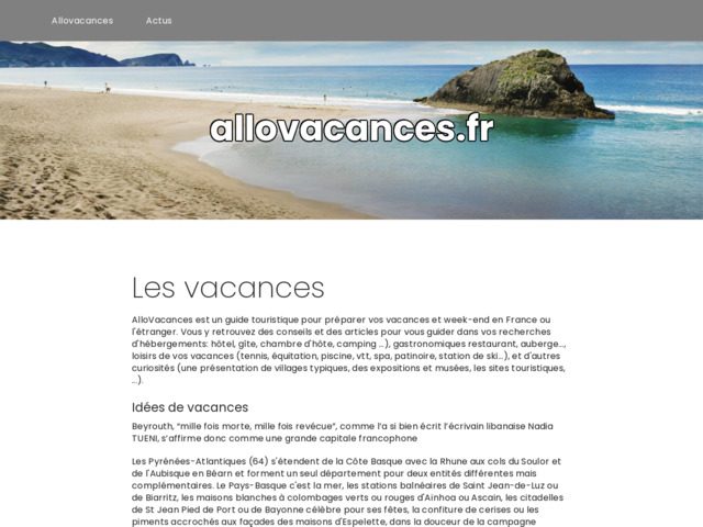 Guide touristique