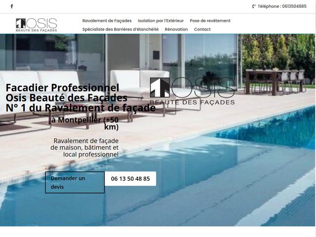 Rénovation de façades sur mesure - Osis - façadier professionnel