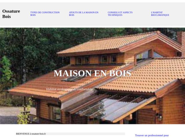 La maison en bois