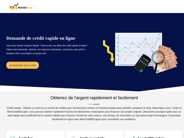 Mini prêt rapide 24h en ligne sans justificatif