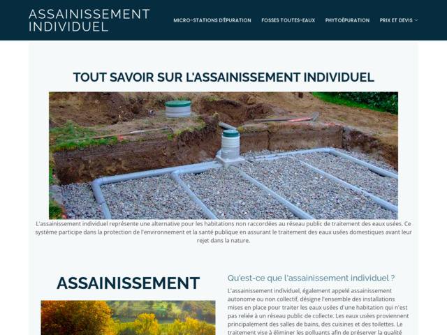 L'assainissement individuel