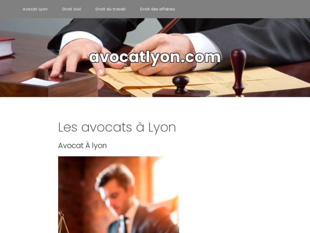 Trouver un avocat sur lyon