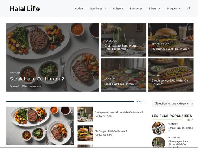 Halal life, savoir si ce qu'on mange est halal ou haram