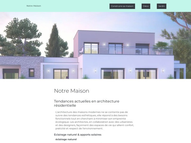 Guide de la maison