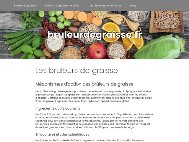 Bruleur de graisse
