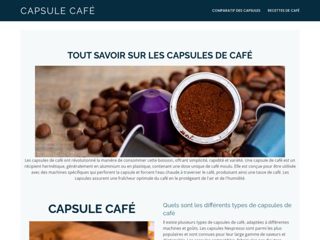 Capsule de café