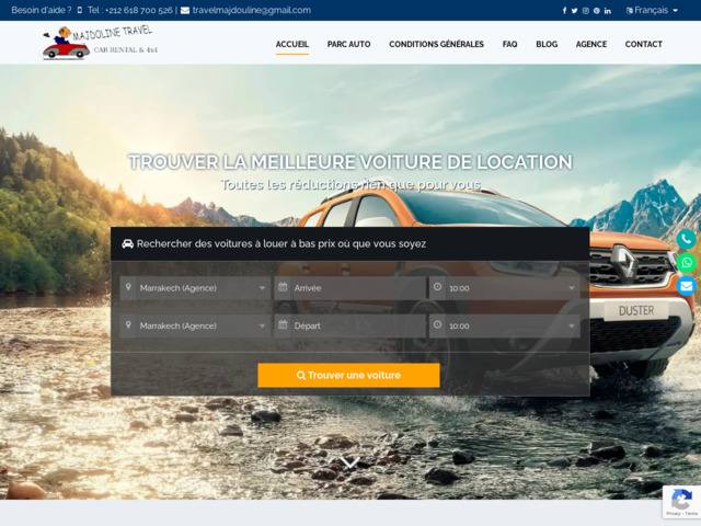 Agence de location de voiture Marrakech | Majdoline Travel