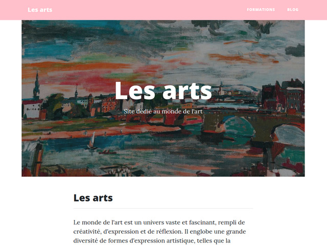 Guide des arts