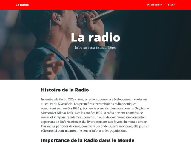 La radio