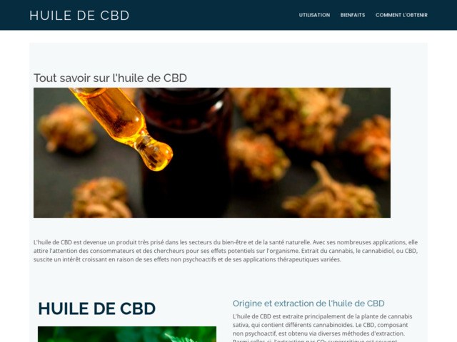 Infos sur le cbd