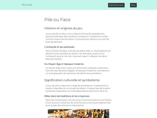 Pile ou face