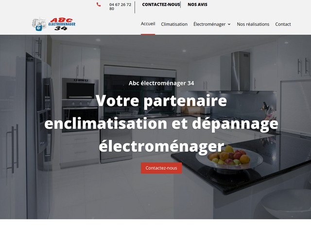 Dépannage rapide de vos électroménagers avec abc electroménager 34