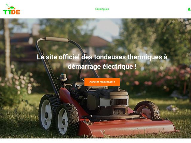 L'expert en tondeuse thermique pour le jardin !