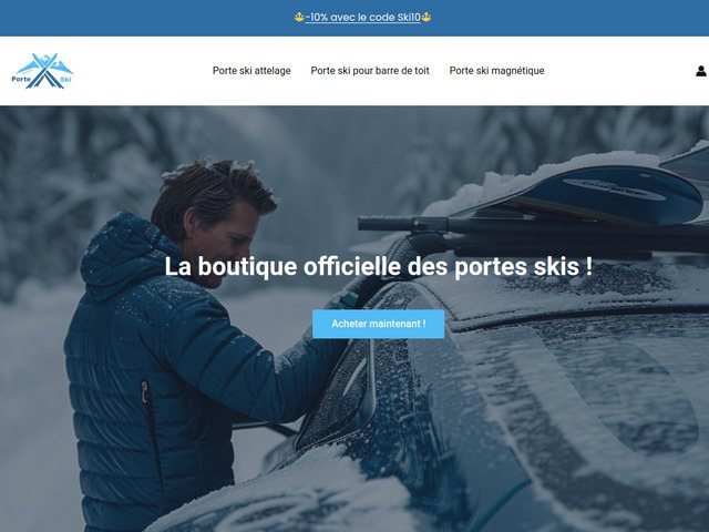 Porte-skis pratiques pour un transport sécurisé en montagne
