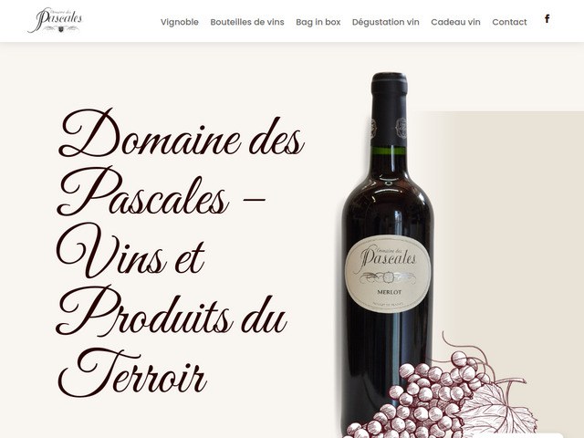 Vins du domaine Les Domaines du Pascales - Producteur vinicole