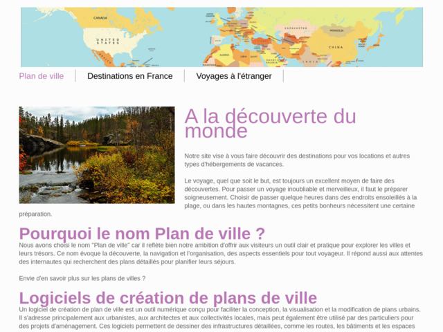 Plan de la ville