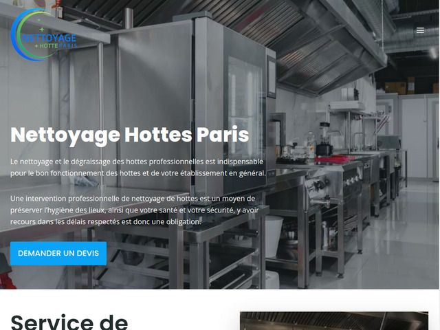 Nettoyage de hotte à paris : expertise, excellence !