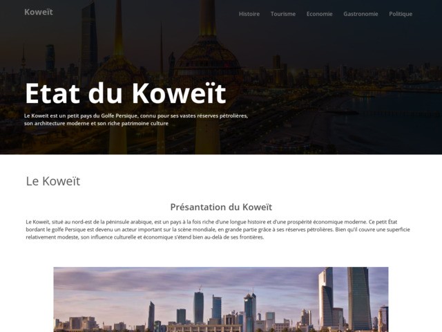 Infos sur le Koweït