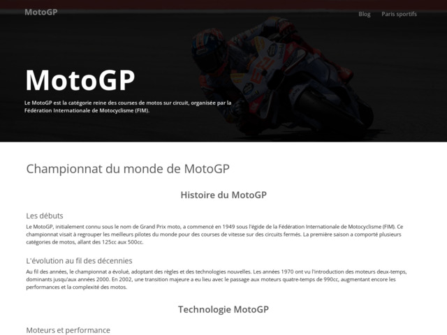Tout savoir sur les grands prix motos
