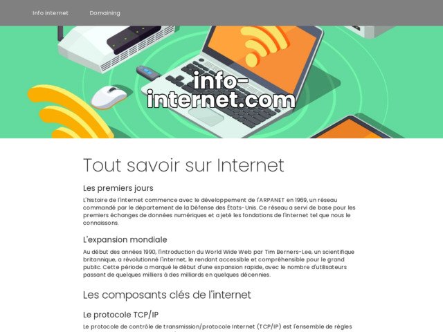 Info internet