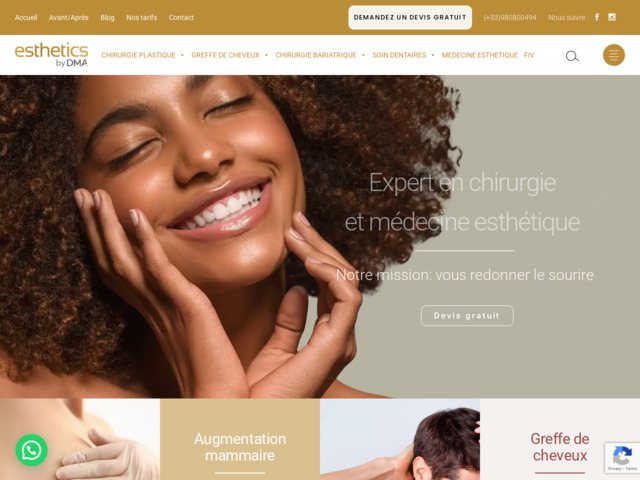 Dma : expert en chirurgie et médecine esthétique