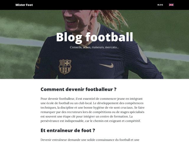 Guide sur le football