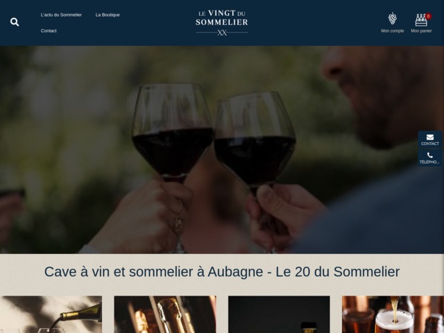 Sommelier aubagne - le 20 du sommelier