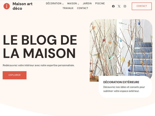 Maison art déco