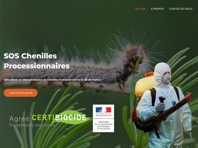 Sos chenilles processionnaires idf