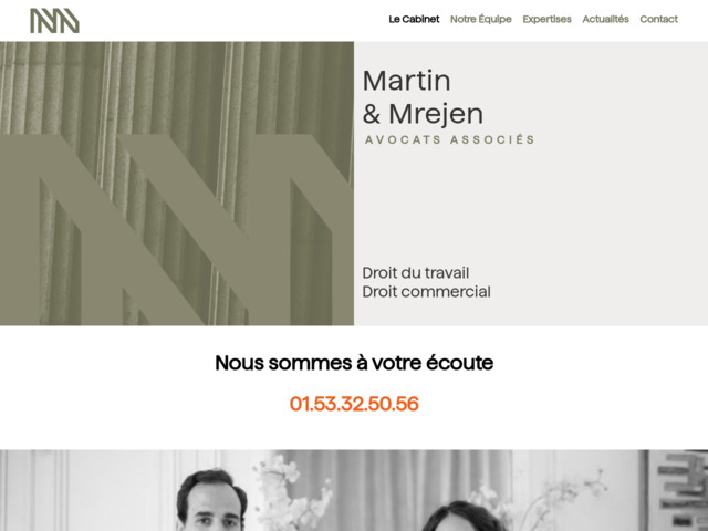 Martin & mrejen : avocats en droit commercial & du travail