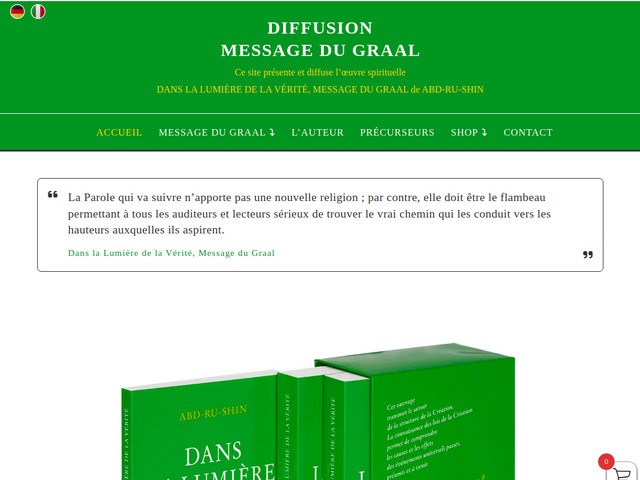 Message du graal un itinéraire vers la plénitude