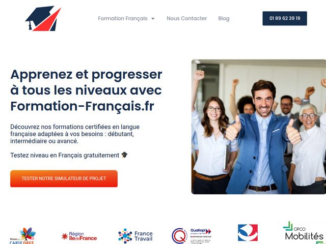 Formation français en ligne - maîtrisez la langue française facilement