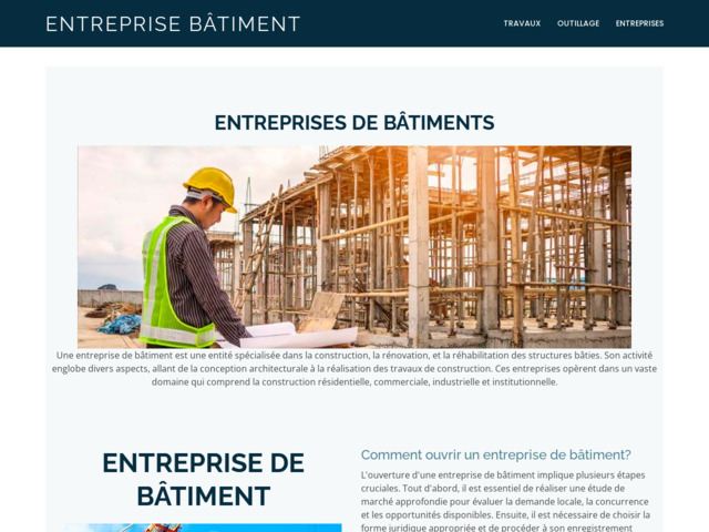 Guide des entreprises du batiment