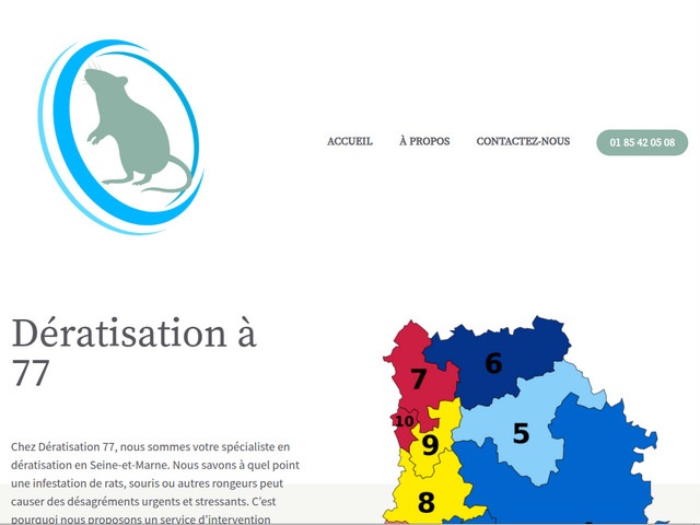 Dratisation en seine-et-marne - intervention rapide 7j7