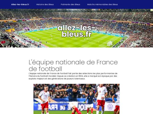 Allez les bleus