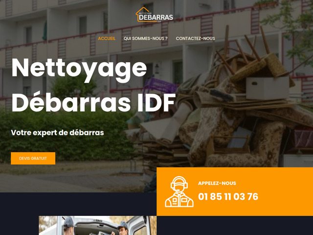 Nettoyage débarras idf - votre expert de débarras