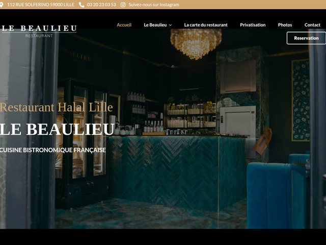 Le beaulieu -  03 20 23 03 53 - restaurant halal à lille