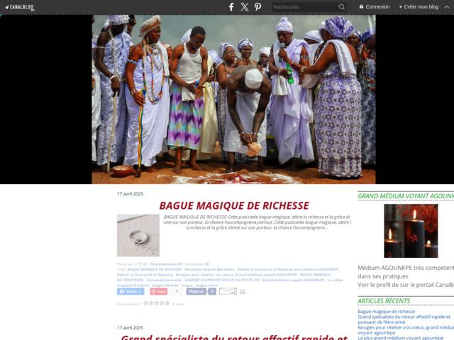 Grand médium voyant Agounkpe