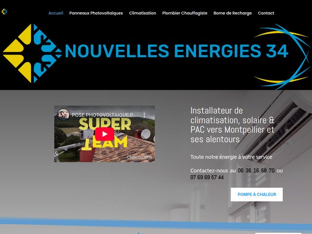 Nouvelles énergies 34  - du soleil à l’économie avec l'energie solaire