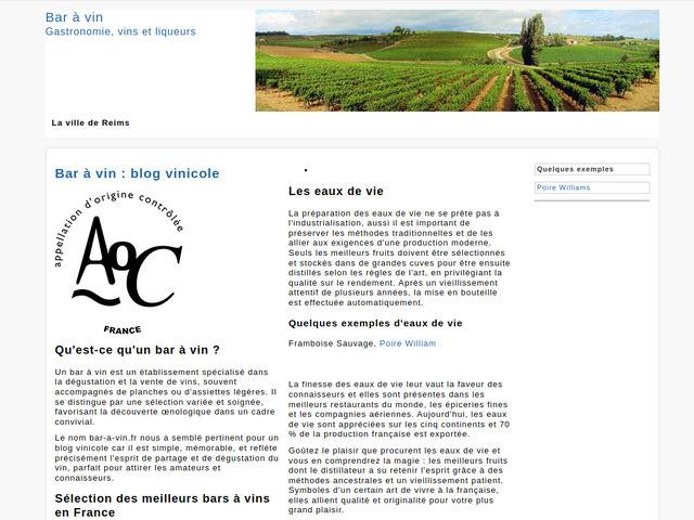 Bar à vin