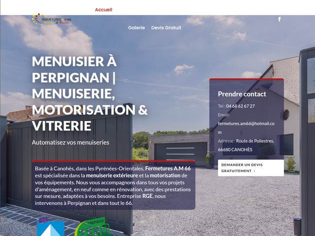 Fermeture A.M 66 : Spécialiste des fermetures extérieures