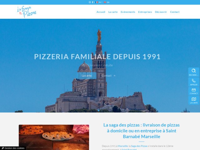 Pizza Marseille 13012 - La Saga des Pizzas