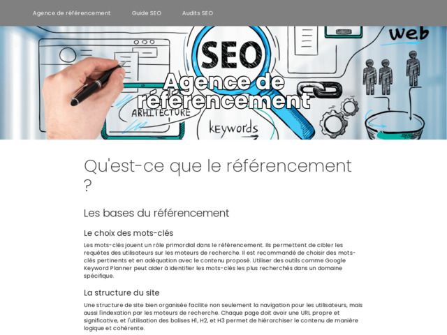 L'agence de référencement