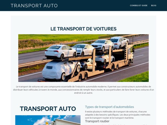 Transporter une voiture