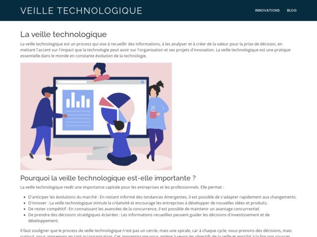 Infos sur la veille technologique