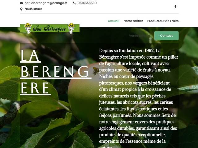 La bérengère - fruits frais pour restaurateurs, commerçants et particuliers