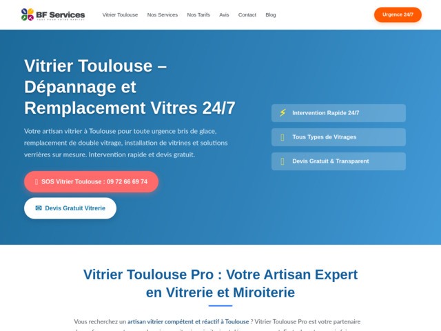 Vitrier Toulouse