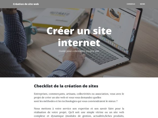Creation de site web