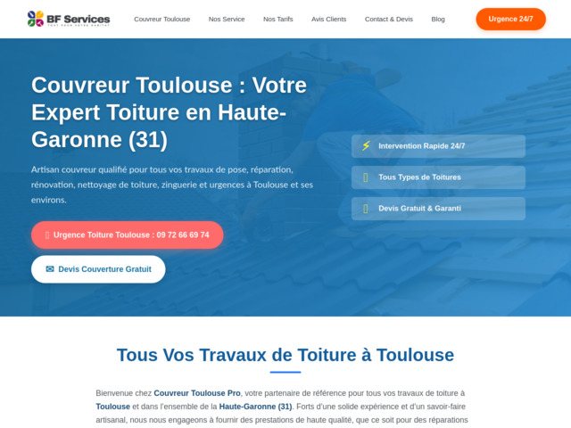 Couvreur à toulouse : diagnostic et devis rapides pour votre toiture